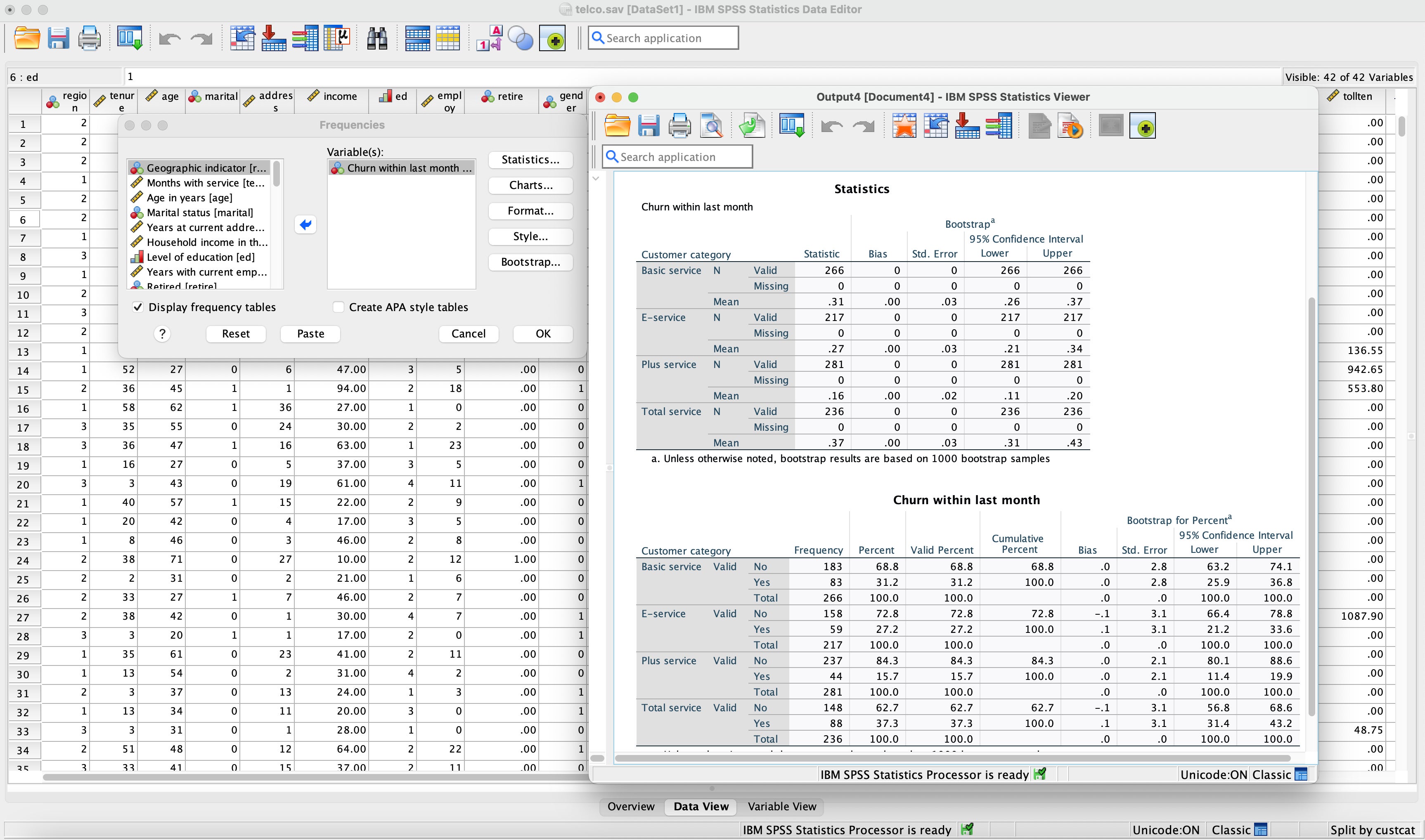 IBM SPSS Statistics - 機能