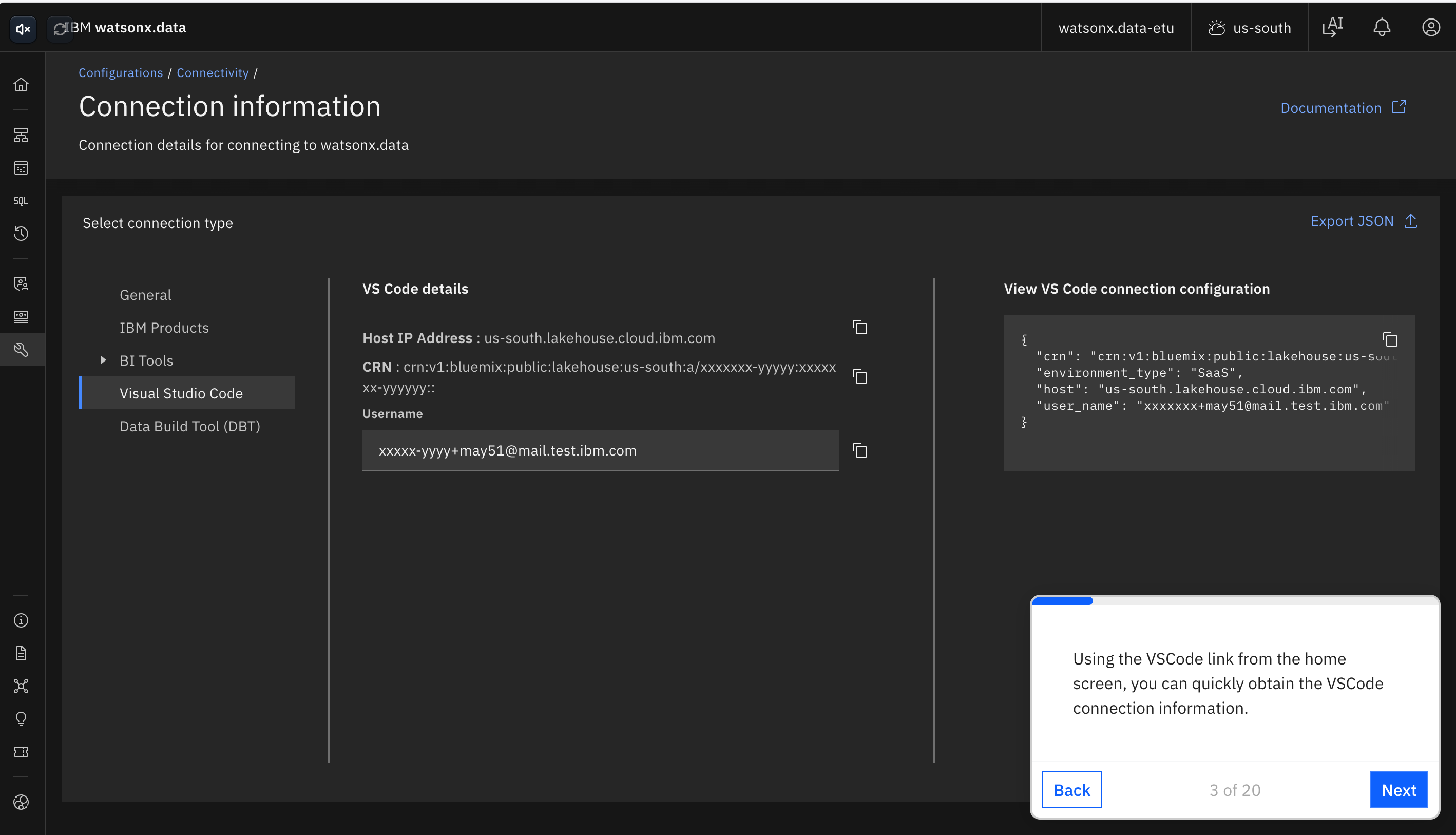 VSCode & Spark in watsonx.data thumbnail for demo video